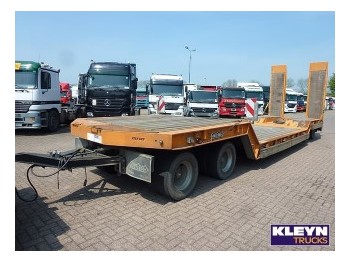 Nooteboom 4 AXLE RAMPS - קרון נגרר עם מטען נמוך