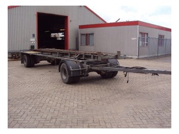 Nooteboom CA-20 - קרון נגרר מוביל מכולות/ החלפת גוף