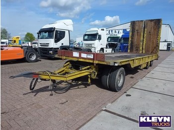 Nooteboom HYDRAULIC RAMPS - קרון נגרר עם מטען נמוך