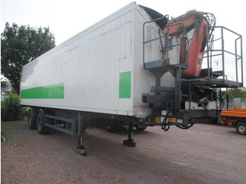 ORTHAUS OPS 20 SB mit Kran Schubboden - סמיטריילר עם רצפת הליכה