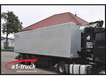 Orthaus H&W Kipper, Kran Atlas 145.2, Glassamler  - סמיטריילר