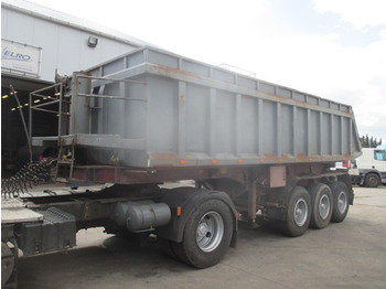 Orthaus OKSM 22 (FULL STEEL SUSPENSION) - סמיטריילר עם מזהיר