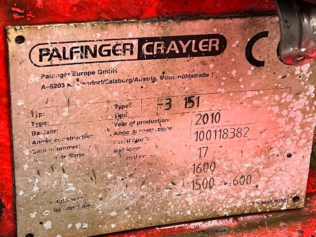 משאית הגעה Palfinger F3 151 64 Mitnahmestapler: תמונה 11