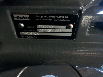 מנוע נדנדה עבור מכונת בנייה Parker P5043702K -: תמונה 3