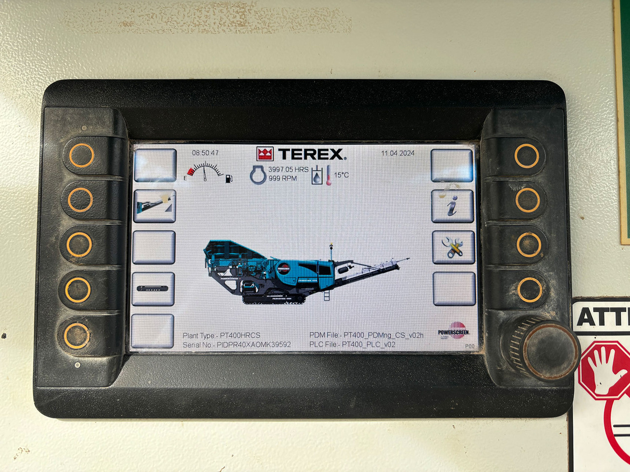 מגרסת מלחציים Powerscreen Premiertrak R400X: תמונה 12