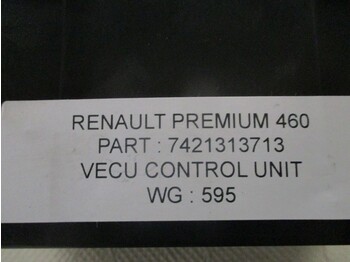 חָדָשׁ מערכת חשמל עבור משאית Renault 7421313713 VECU Modulen: תמונה 2