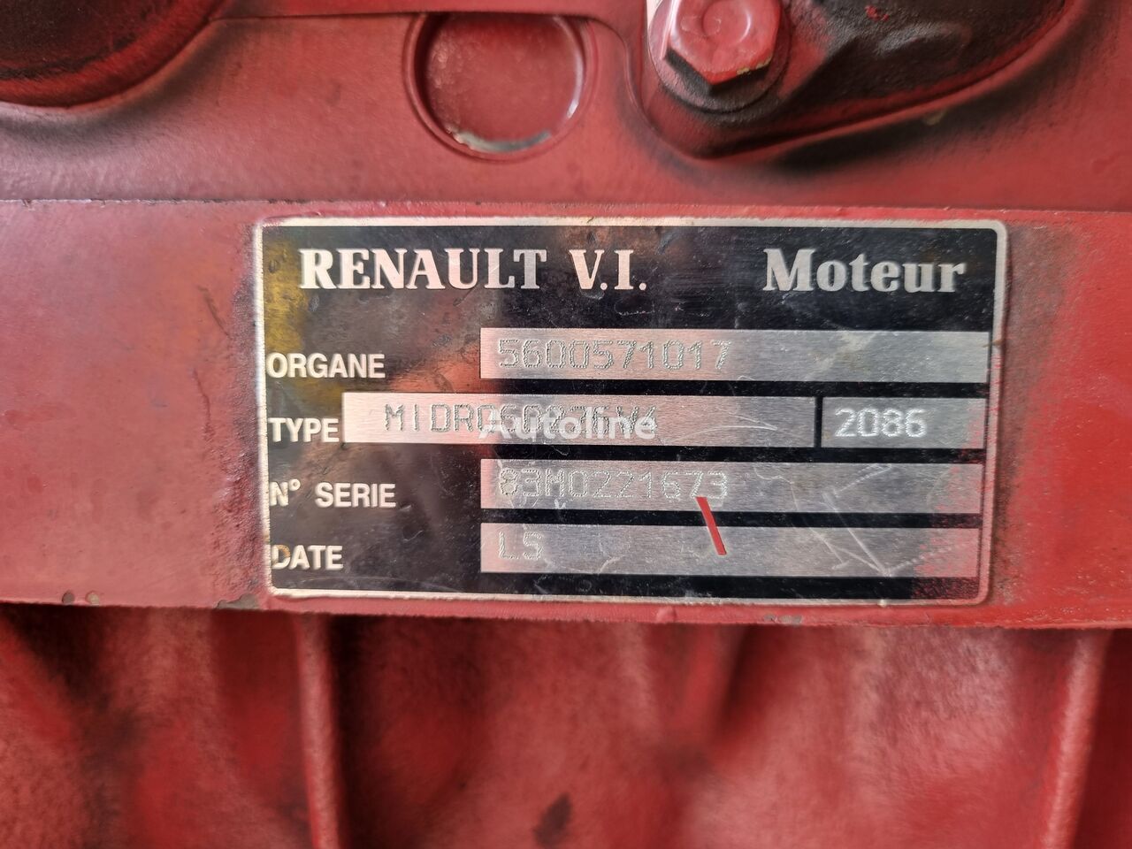 מנוע עבור משאית Renault MIDR060226W4   Renault: תמונה 4