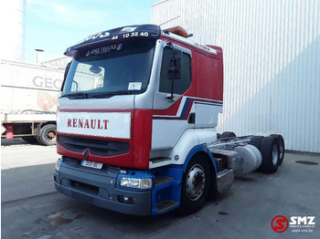 משאית עם שלדת תא Renault Premium 385 manual pompe: תמונה 3