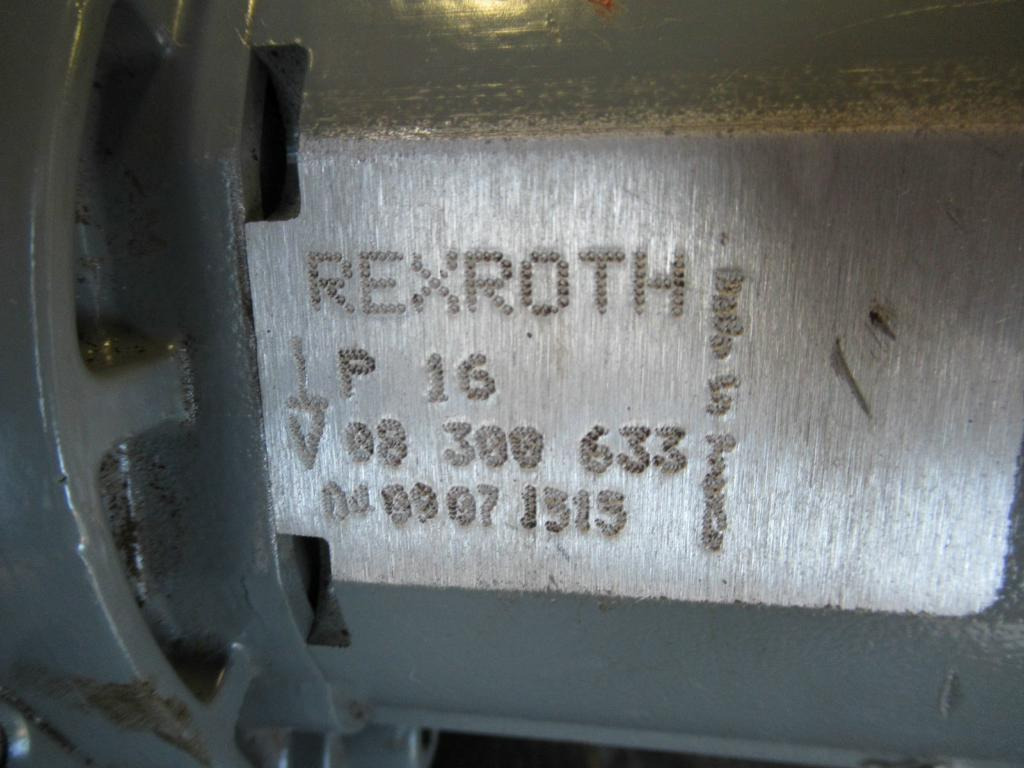 משאבה הידרולית עבור מכונת בנייה Rexroth 8300633 -: תמונה 6