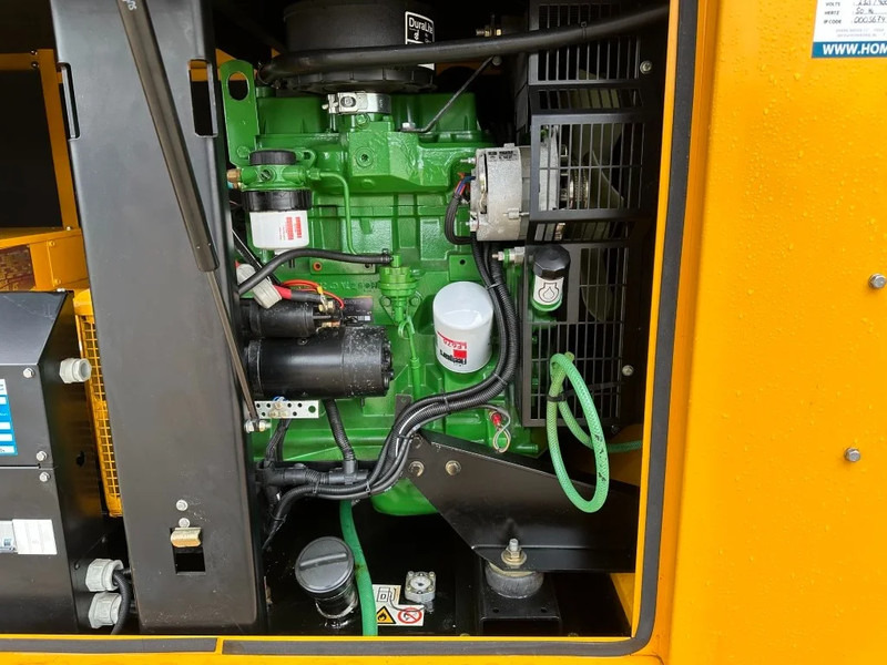 ערכת גנרטורים SDMO JS 30 John Deere 3029 DF 120 Leroy Somer 30 kVA Silent generatorset as New !: תמונה 9