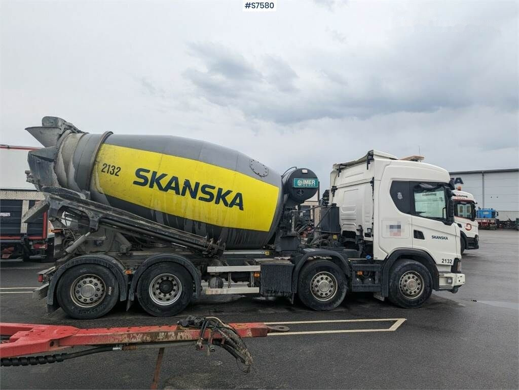 הַחכָּרָה Scania G450 8x2 Concrete truck with chute Scania G450 8x2 Concrete truck with chute: תמונה 5