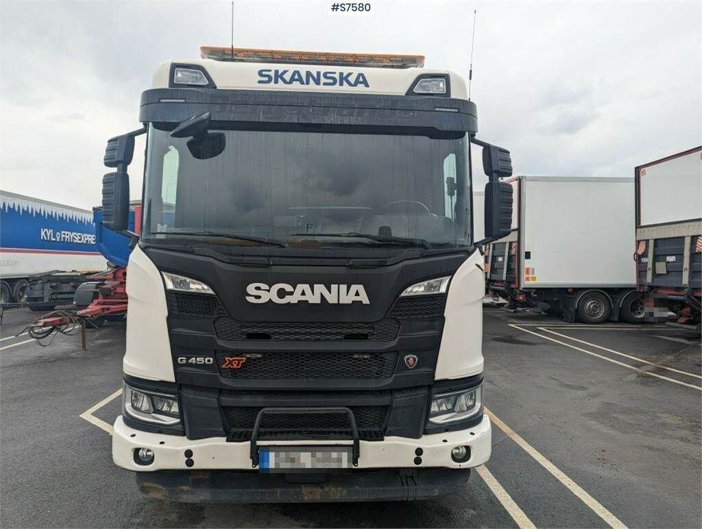 הַחכָּרָה Scania G450 8x2 Concrete truck with chute Scania G450 8x2 Concrete truck with chute: תמונה 7