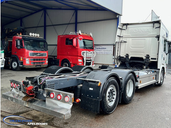 משאית עם שלדת תא Scania G450 Retarder, Steering axle, PTO: תמונה 2