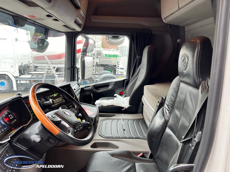 משאית עם שלדת תא Scania G450 Retarder, Steering axle, PTO: תמונה 7