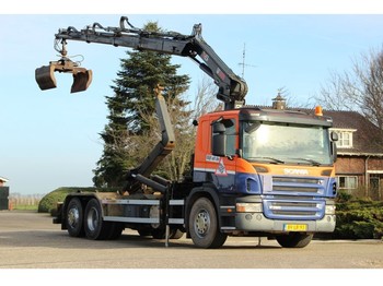 משאית הרמת וו Scania P 380 B 6X2 !!KRAAN/HAAK!! EURO5!!WEEGSYSTEEM!!: תמונה 1
