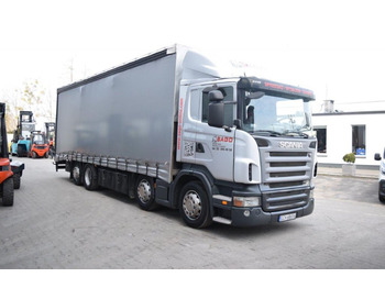 משאית וילונות צד Scania R400 8x4 - MAX LADUNG: 18 805 kg: תמונה 1