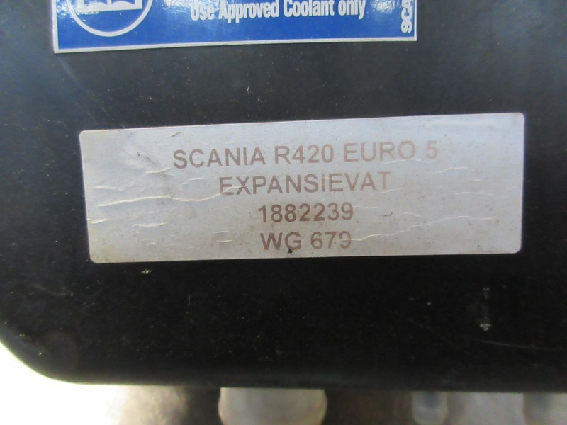 מכל הרחבה עבור משאית Scania R420 1882239 EXPANSIEVAT EURO 5: תמונה 6