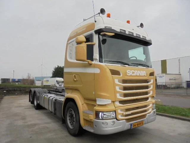משאית עם שלדת תא Scania R450 6X2 CHASSIS CABINE: תמונה 3