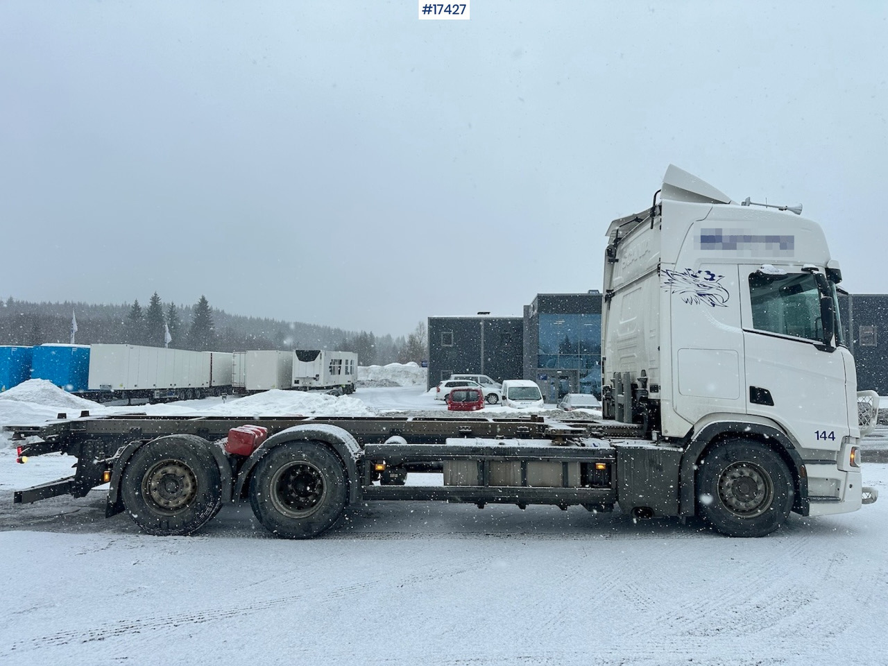 מוביל מכולות/ משאית החלפת גוף Scania R500: תמונה 7