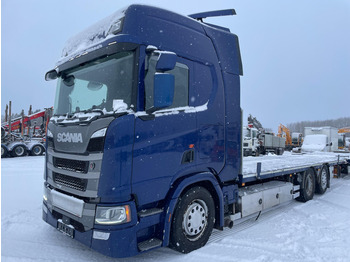משאית צד נופל/ שטוחה Scania R 500 6x2*4 + KONAR 62-060 / TULOSSA: תמונה 1