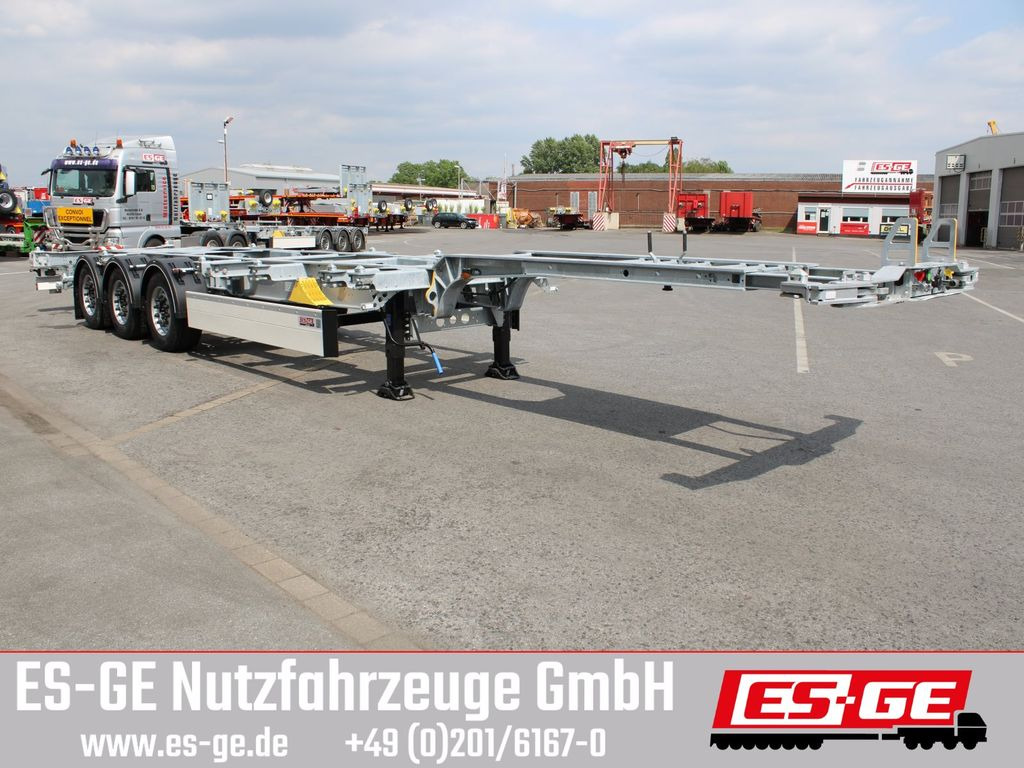 סמיטריילר מוביל מכולות/ החלפת גוף Schmitz Cargobull 3-Achs-Containerchassis: תמונה 5