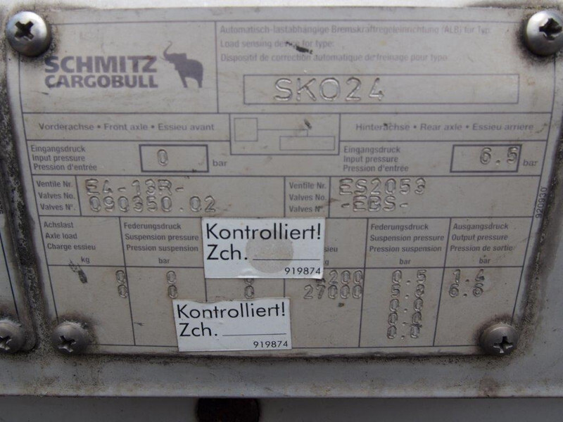 סמיטריילר בתיבה סגורה Schmitz Cargobull Closed box: תמונה 13