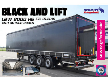 Schmitz Cargobull SCS 24/ LBW BÄR 2000 kg / LASI 12642 XL  LIFT  - סמיטריילר עם וילונות צד: תמונה 1