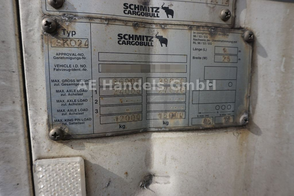 סמיטריילר עם קירור Schmitz Cargobull SKO 24 FP60 ThermoKing-SL-400e*+-30°/Doppelstock: תמונה 10