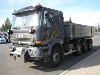 Sisu E11M K-AKK 8X4 TIENHOITOAUTO RKP- AUTOMAATIKASETTI - מזהיר