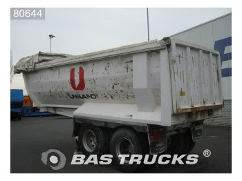 TISVOL 22,5m³ SteelSuspension Liftachse 730 22 ECVR - סמיטריילר עם מזהיר