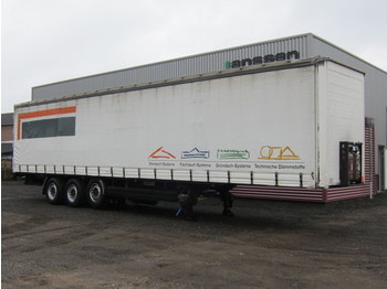 Tirsan Xs Schiebeplane Edscha SAF Liftachse  - סמיטריילר עם וילונות צד