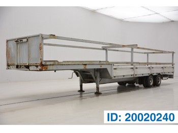 סמיטריילר עם מטען נמוך Titan Low bed trailer: תמונה 1
