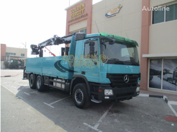 משאית צד נופל/ שטוחה MERCEDES-BENZ Actros 2641