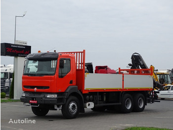 משאית צד נופל/ שטוחה RENAULT Kerax 370