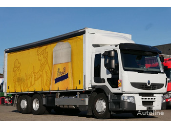 משאית וילונות צד RENAULT Premium 430