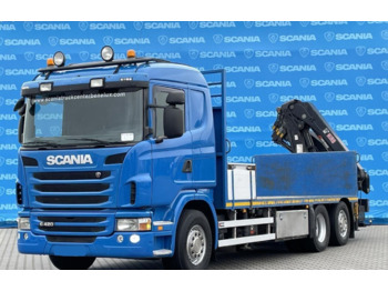 משאית צד נופל/ שטוחה SCANIA G 420