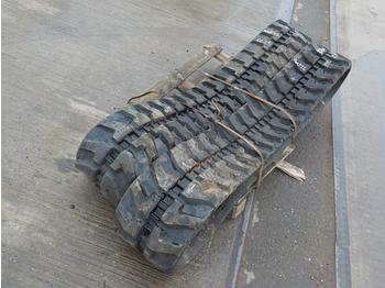 רצועה עבור מכונת בנייה Unused Rubber Tracks to suit Doosan DX27 (2 of): תמונה 1