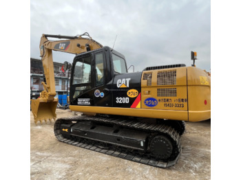 מחפר Used digger Caterpillar 320D earth moving big excavator machine CAT 320BL 320C 320D2 330C secondhand excavator: תמונה 2