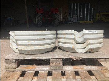 Valtra 8 RADGEWICHTE A 80KG - משקל נגד
