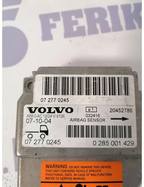 ECU עבור משאית Volvo AirBag sensor: תמונה 3