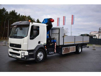 משאית צד נופל/ שטוחה, משאית מנוף Volvo FE 280: תמונה 3