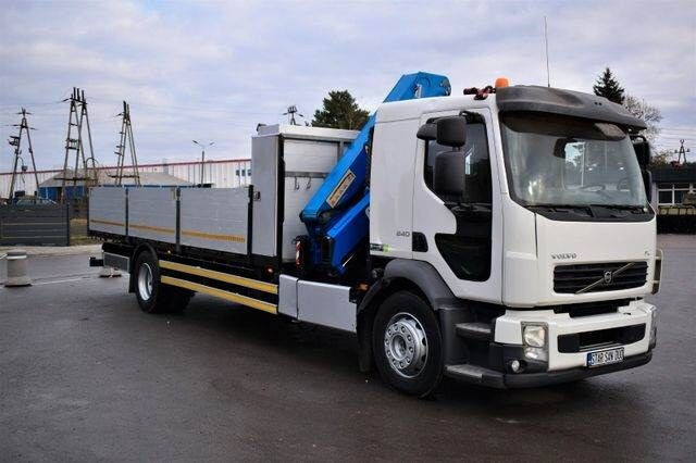 משאית צד נופל/ שטוחה, משאית מנוף Volvo FE 280: תמונה 4