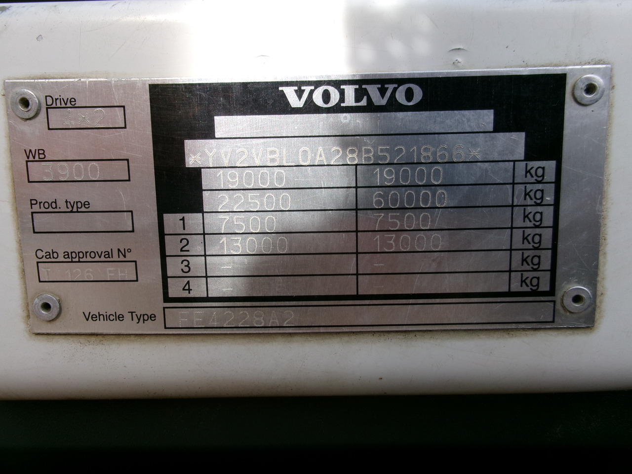 הַחכָּרָה Volvo FE 280 4X2 fuel tank 13.6 m3 / 4 comp / ADR 07/07/24 Volvo FE 280 4X2 fuel tank 13.6 m3 / 4 comp / ADR 07/07/24: תמונה 34