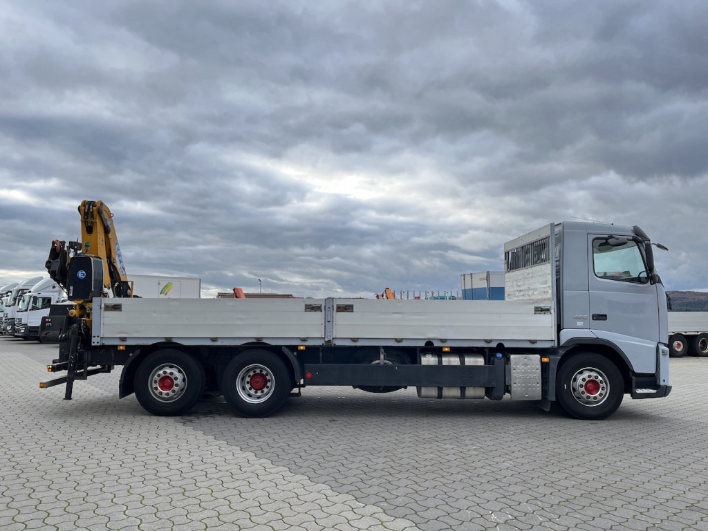 משאית מנוף, משאית צד נופל/ שטוחה Volvo FH 460 6x2  Effer 130 LSV | Lenk- Liftachse AHK: תמונה 11