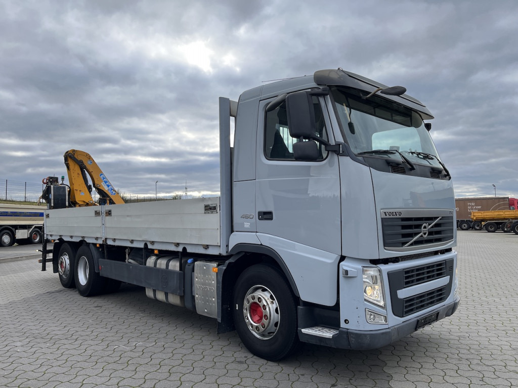 משאית מנוף, משאית צד נופל/ שטוחה Volvo FH 460 6x2  Effer 130 LSV | Lenk- Liftachse AHK: תמונה 12