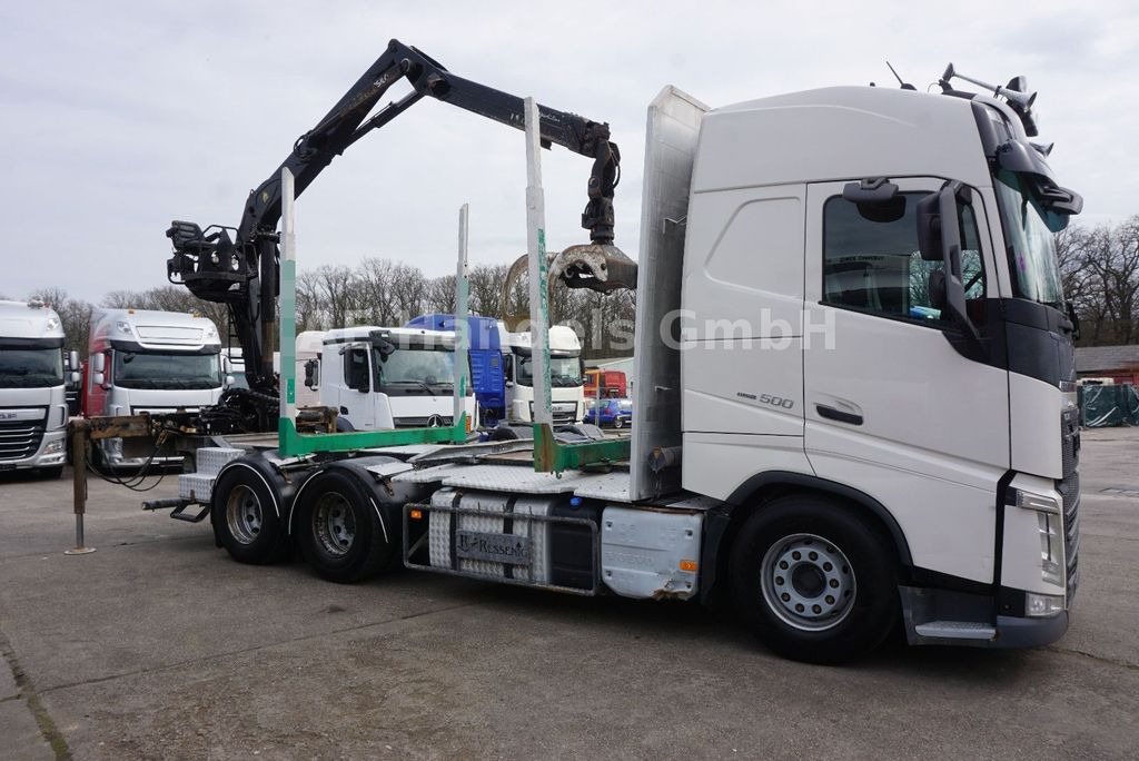 משאית עץ, משאית מנוף Volvo FH 500 Globe LL 6x4 Palfinger M100Z96 *VEB+/AHK: תמונה 2