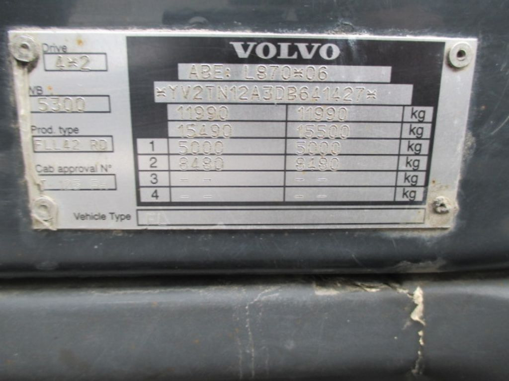 משאית תיבה Volvo FL 12.240 18 palet 1 Liege: תמונה 6