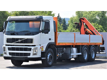 משאית מנוף, משאית צד נופל/ שטוחה Volvo FM 300 Pritsche 7,40m + PK 10000/FUNK: תמונה 3