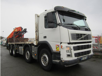 משאית צד נופל/ שטוחה, משאית מנוף Volvo FM 360: תמונה 2