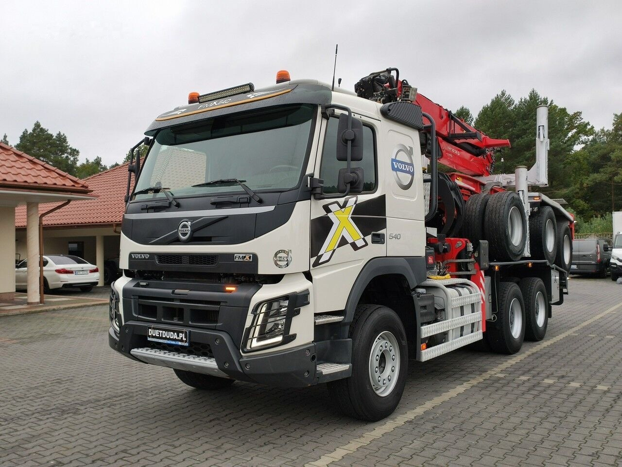 משאית עץ, משאית מנוף Volvo Volvo FMX 540 FMX 540: תמונה 13